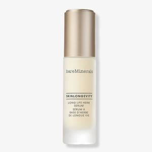 NIB bareMinerals SKINLONGEVITY Long Life Herb Serum 1 oz